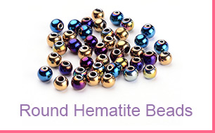 Round Hematite Beads