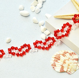 Romantic Crystal Beads Bracelet