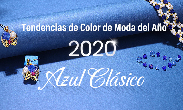 Tendencias de Color de Moda del Año 2020 Azul Clásico